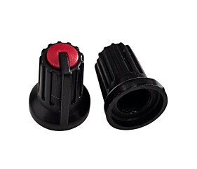 Knob KA481 Vermelho e Preto