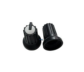 Knob KA481 Preto e Branco