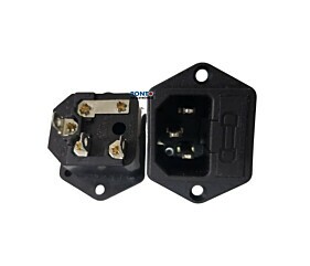 Tomada de Força Tripolar Macho KET-3013 10A 250V