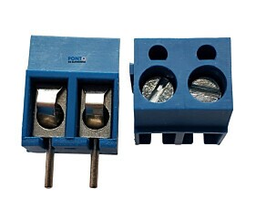 Conector Borne KRE 2 Vias 180º Normal KF-3000