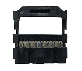 Conector Latch FC-14 Vias Com Aliviador Femea