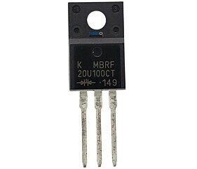 Diodo MBRF20U100CT To-220-3 isolado