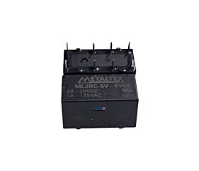 Relé ML2RC-5V-5Vdc Metaltex