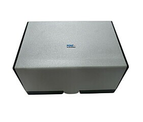 Caixa Plástica C90 x L65 x A48 Preta Tampa Cinza MP12143