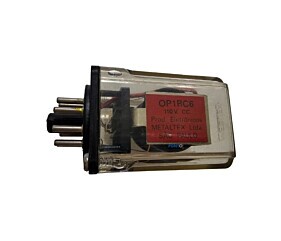Relé OP1RC6 110Vcc Metaltex 8 Terminais