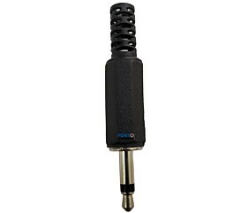Conector Plug P2 Mono Plastico 3,5MM
