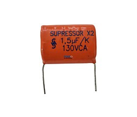 Capacitor Poliéster 1,5uF x 130Vca 10% 