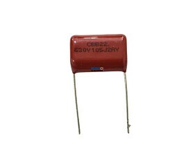 Capacitor Poliéster 1uF x 630V 5% = CBB22 630V105J
