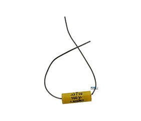 Capacitor Poliéster 330K x 100V 10% Axial = .33/10 100V