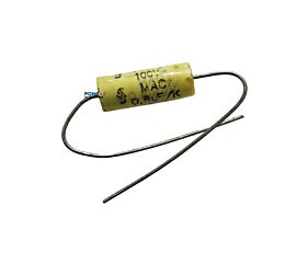 Capacitor Poliéster 80K x 100V Axial = 0,8uF/K 100V Mac
