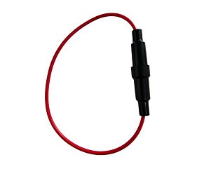 Porta Fusível F103C Para Fusível Grande 6X30 Com Fio