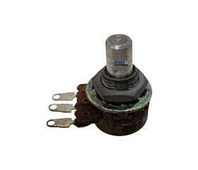 Potenciômetro 22K Mini Log Sem Chave Eixo Metal 