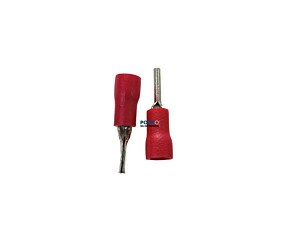 Terminal Pino Vermelho Para Cabo 1,5MM PTV1,25-10