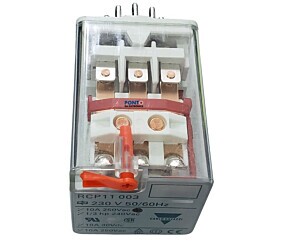 Relé OP3RA4 11 Pinos 220V = RCP11003 230V 50/60Hz Carlo Gavazzi