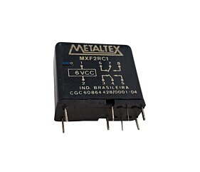 Relé MXF2RC1 6Vcc Metaltex