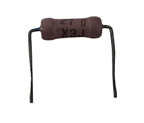 Resistor 27R 3W = 27R X3J Rosa