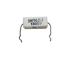 Resistor 56R 5W 5% Porcelana Yageo