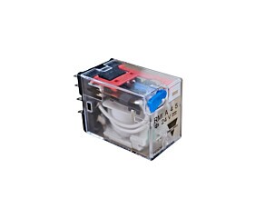 Relé 5A 4 Reversíveis 24VCC RMI A 4 5 24V Carlo Gavazzi