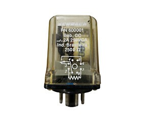 Relé RN600001 2A 250Vca 2500R Schrack 