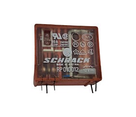Relé RP010012 12V Schrack 5 Terminais