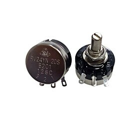 Potenciômetro 200R Rotativo Carbono RV24YN 20S B201 Tocos