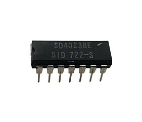 Circuito Integrado CD4023BE = SD4023BE Sid 