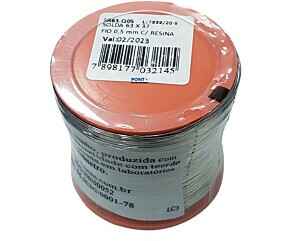 Solda 0,5MM 63X37 500G Soft