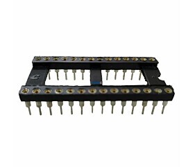 Soquete 28 Pinos Torneado 