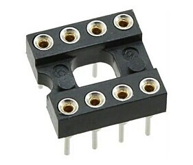 Soquete 8 Pinos Torneado