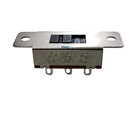Chave HH SS22K15 Deslizante 110V / 220V 6 Terminais 1.5A 250V 3A 125V