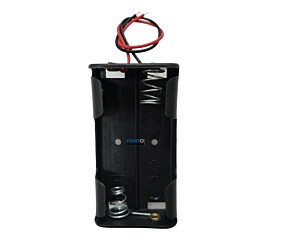 Suporte Para 2 Pilhas AA