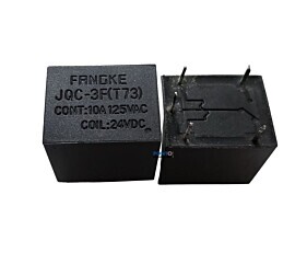 Rele JQC-3F (T73) DC-24V 10A 125V 5 Terminais