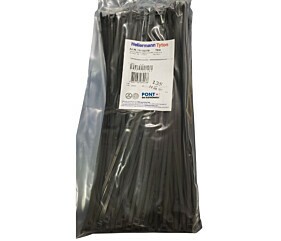 Abraçadeira T80I Preta 300mm x 4,7mm Hellermann