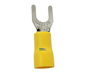Terminal Forquilha 2,70 - 6,60MM 12-10AWG Amarelo CJ5,5-5S 12-10
