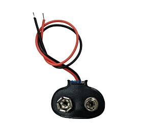 Terminal Para Bateria 9V Com Fio