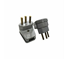 Tomada Macho 3 Pinos 10A 250V