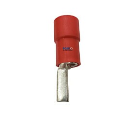 Conector Terminal Pino 35MM Pré Isolado Vermelho TPP-38