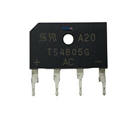 Diodo TS4B05G = Ponte Retificadora de 4A 600V