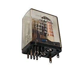 Relé ZA040012 12Vcc 1A 115Vca Schrack 14 Pinos
