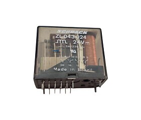 Relé ZL043024 24Vcc 5A 220V Schrack