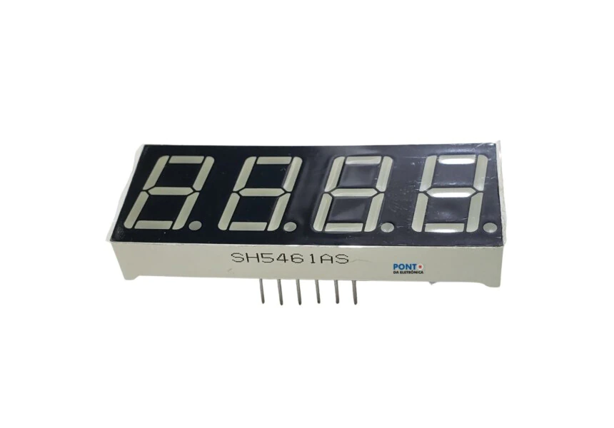Display Catodo SH5461AS 4 Dígitos 7 Seguimentos