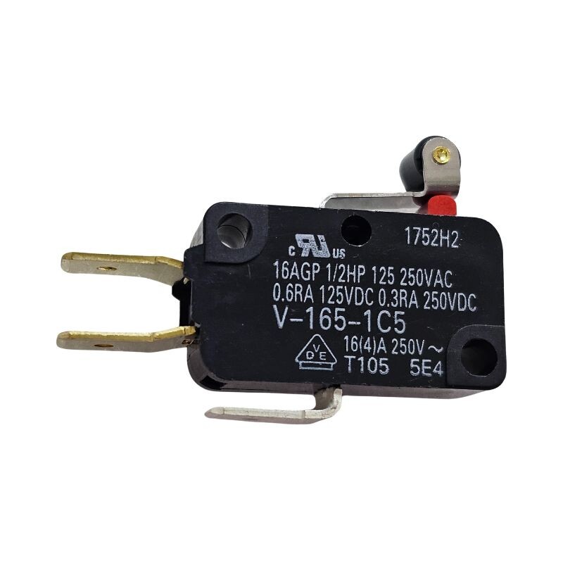 Chave Micro Switch V-165-1C5 com Roldana – 16A 250V | Ponto da